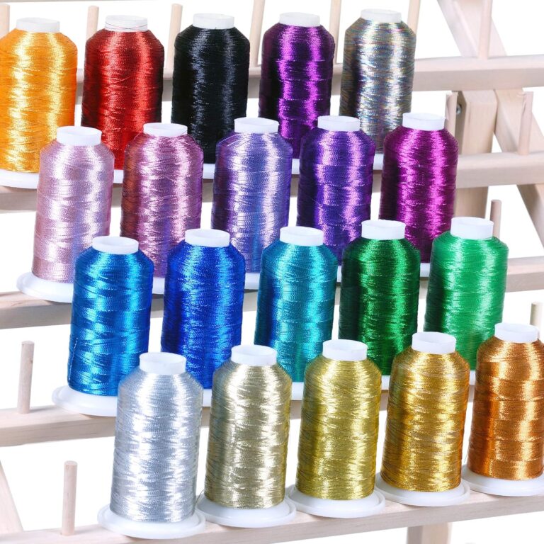 Polyester embroidery thread